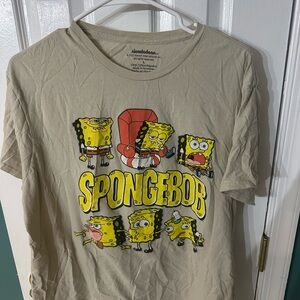 Nickelodeon Beige Graphic Tee